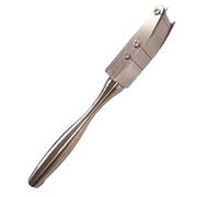 Coltello per campionamento a larghezza fissa, da 10 mm a 100 mm, con taglierina a 6 lame e scatola di immagazzinaggio per pellicola di plastica, sacchetti per imballaggio, pellicola e carta(25mm)