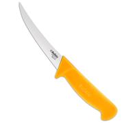Coltello per Disosso Curvo Lama 13 cm Bufalo S102/13 Manico Giallo
