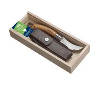 Coltello per funghi N°08 Opinel con fodero, inox 8 cm