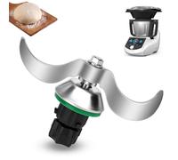 Coltello per impasto per Bimby, Gruppo Coltelli Compatibile con Vorwerk Thermomix TM6 TM5 TM7 TMF in Acciaio Inossidabile Durevole e Affilato, Nessun Residuo Di Pasta, Pulizia Rapida Della Lama