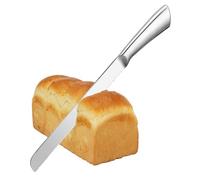 Coltello per Pane Seghettato,Affettatrice per Pasticceria - Lama da 10 pollici/25 cm,Design in Acciaio Inossidabile in Un Unico Pezzo,Coltelli per Torte per Affettare Pane, Bagel