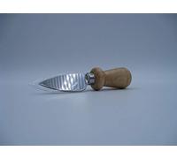 Coltello per Parmigiano Reggiano in Acciaio Inox con Manico in Legno, 1 pezzo neutro