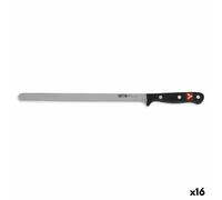 Coltello per Prosciutto Quttin Sybarite Nero Argentato 28 cm [16 Unità]