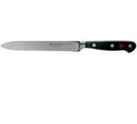 WÜSTHOF Classic Coltello salame 14 cm, nero