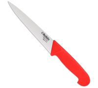 Coltello per Scannare Lama 14 cm Bufalo Scanno Costa Tonda S96/14 Manico Rosso