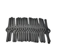 Coltello per tosaerba in plastica da 40-100 pezzi compatibile con pezzi di ricambio per tosaerba elettrici a batteria(Ship Within 24 Hours)