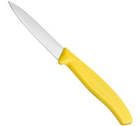 Coltello per verdure a lama liscia, lunghezza 80/190 mm - giallo