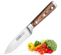 Coltello per Verdure Professionale con Manico Ergonomico in Legno Pakka