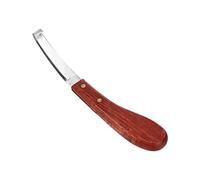 Coltello per Zoccolo, Coltello per Zoccolo da Maniscalco Coltello a Ferro di Cavallo, Coltello per Zoccolo di Cavallo Sinistro o Destro Strumento per Rifilare Gli Zoccoli con Manico in Legno(#2)