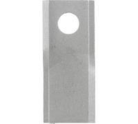 Coltello piegato, 107x45x4 sinistro, Ø foro 21mm, adattabile Bellon rif. 1832533 e Kuhn rif.55903310/21