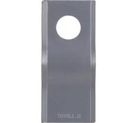 Coltello piegato per falciatrici rotative 108x47x3, Ø foro 21mm, adattabile PZ rif.CM120/108
