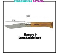 COLTELLO PIEGHEVOLE DA CACCIA FUNGHI TASCABILE TASCA OPINEL MULTIUSO OUTDOOR