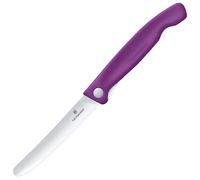 Coltello pieghevole da cucina Victorinox Picnic Swiss Classic - Purple