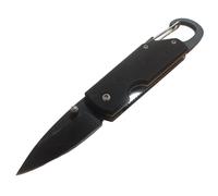 Coltello pieghevole da esterno con moschettone - 15,5 / 10cm