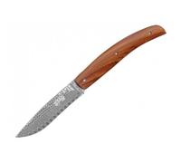 Coltello pieghevole Herbertz lama in damasco, legno di Santos 53021