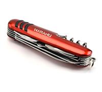 Coltello pieghevole multifunzionale TÓ-36312 - Rosso