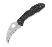 Coltello pieghevole Spyderco Tasman Salt 2, spyderedge, nero