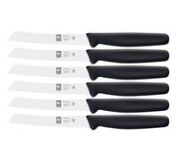 Coltello pomodoro verdure acciaio inox Icel Júnior set 6 pz