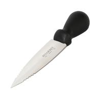Coltello Professionale Formaggio a Doppia Sega cm 14 Acciaio Inox/Ma