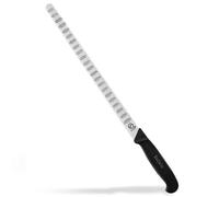 Coltello professionale per sfilettare salmone chef cucina pescivendolo lama 30cm