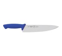 Coltello professionale TRINCIANTE Manico Protetto dimensioni 31 cm perfettamente basculante trattamento germicida adatto lavastoviglie blu