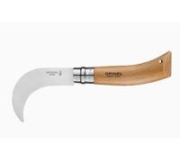 COLTELLO RONCOLA CURVA TASCABILE PIEGHEVOLE MANICO IN FAGGIO