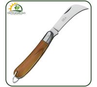 COLTELLO RONCOLETTA PROFESSIONALE DE LUCA LAMA ACCIAIO INOX TEMPERATA MANICO