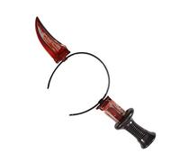 W WIDMANN MILANO Party Fashion- Coltello Sanguinante Attraverso la Testa, Multicolore, 6696T