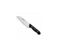 Arcos Coltello Santoku Serie Maitre – Acciaio Nitrum, Lama 170 mm, Manico POM, Nero
