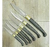 COLTELLO SARDEGNA SARDO PATTADA MANICO IN RESINA nera uso quotidiano Ruju