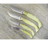 COLTELLO sardo ARBURESA SARDEGNA SARDO PATTADA MANICO IN RESINA chiara SCUOIO ARBUS- (17 cm totali)