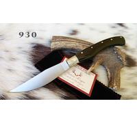 COLTELLO SARDO ARTIGIANALE TIPO PATTADESE LAMA 12 CM, MANICO CORNO DI BUFALO