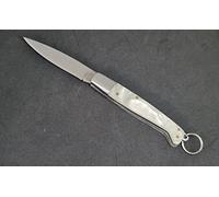 Coltello sardo Coltellino da collezione tipo Pattada portachiavi Sardegna Sardo Manico tipo madreperla tascabile