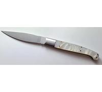 Coltello sardo Coltellino da collezione tipo Pattada Sardegna Manico tipo madreperla vendita online tascabile