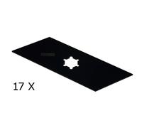 Coltello scarificatore 17 x 16,6 cm Kynast 15 E 400 401 402 403 110.006.069 3...