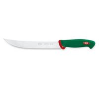 Sanelli Premana Professional Coltello Scimitarra, Acciaio Inossidabile, Verde/Rosso