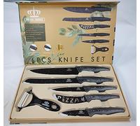 Coltello Set - Coltello da Chef - Coltello da pane - Universal - Coltello pizza - Spelucchino - Pelapatate