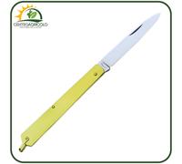 COLTELLO SFILATO PROFESSIONALE DE LUCA LAMA ACCIAIO INOX AFFILATA MANICO OTTONE