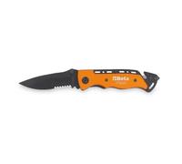 Coltello lama in acciaio Beta Tools 1778SOS 1778 sos con frangivetro coltellino