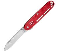 Victorinox Coltello tascabile Onefold Alox, 2 funzioni, multi-tool, lama grande, clip per il trasporto, Swiss Made, acciaio inossidabile, rosso