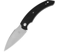 Coltello Tascabile Fox Honos Pieghevole, Lama in Acciaio Inox Becut Stonewashed, Manico in G10 Nero