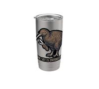 Coltello tascabile Kiwi Bird Flightless Meme Graphic Bicchiere termico in acciaio inox doppia parete