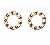 Coltello tascabile Pivot Pin rondelle piatte, EDC Coltello pieghevole Stud Pin Sostituzione Ottone Guarnizione Rondella Meson Cuscinetto Shim, Confezione da 2 pezzi (C)