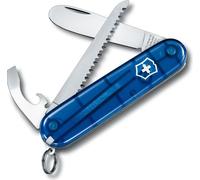 Coltello tascabile Victorinox V-0.23 73.T2 My First Victorinox, blu trasparente