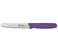 Coltello tavola dentato cm 11 viola in box da 50 pezzi linea Supra di Sanelli Ambrogio