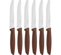 Coltello tavola inox marrone Tramontina Plenus set 6 pz cm 12,5