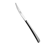 Coltello tavola pizza bistecca doppio seghetto forgiato Salvinelli set 12 pz