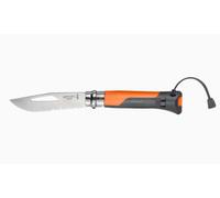 COLTELLO TEMPO LIBERO BRICOLAGE OUTDOOR ARANCIO PIEGHEVOLE