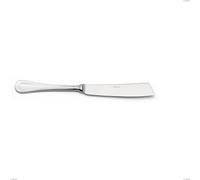 Coltello torta Impero Argento 8 micron, Acciaio inox Aisi 304 Finitura Argentata, spessore argento 8 micron, spessore posata 3 mm, lunghezza 230 mm cromo