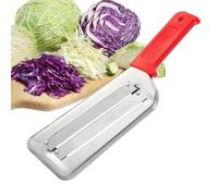 Coltello Trituratore A Doppio Strato In Acciaio Inossidabile | Strumento Per Triturare Le Verdure Per Affettare | Può Essere Affettato, Sminuzzato O Tagliato A Dadini, Per Patate, Cavoli, Carrots, Ecc
